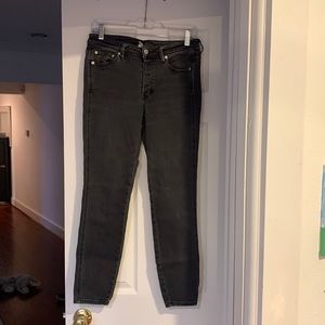 Grey Free People Size 27 Jeans